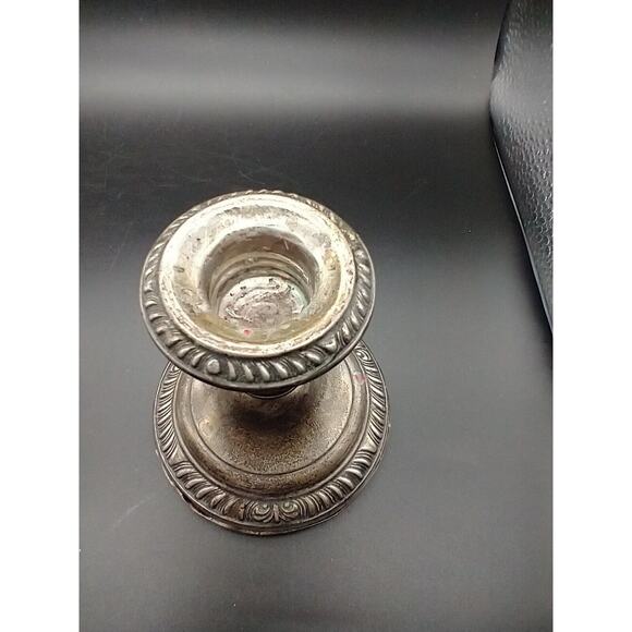 Vintage Sterling Silver & Glass Compote Dishes by R.M. Whiting – Set of 2 - Picture 12 of 16